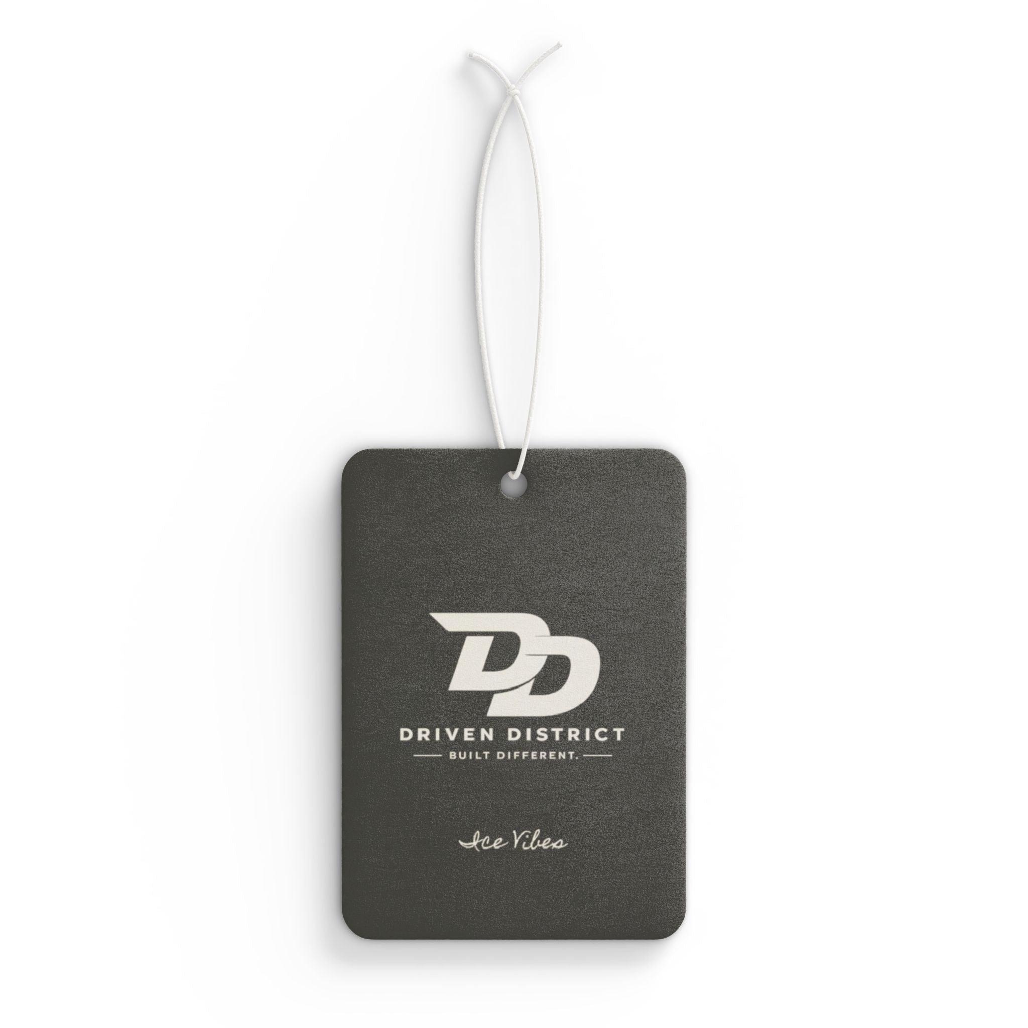 "Driven District" Car Air Freshener | Ice Vibes