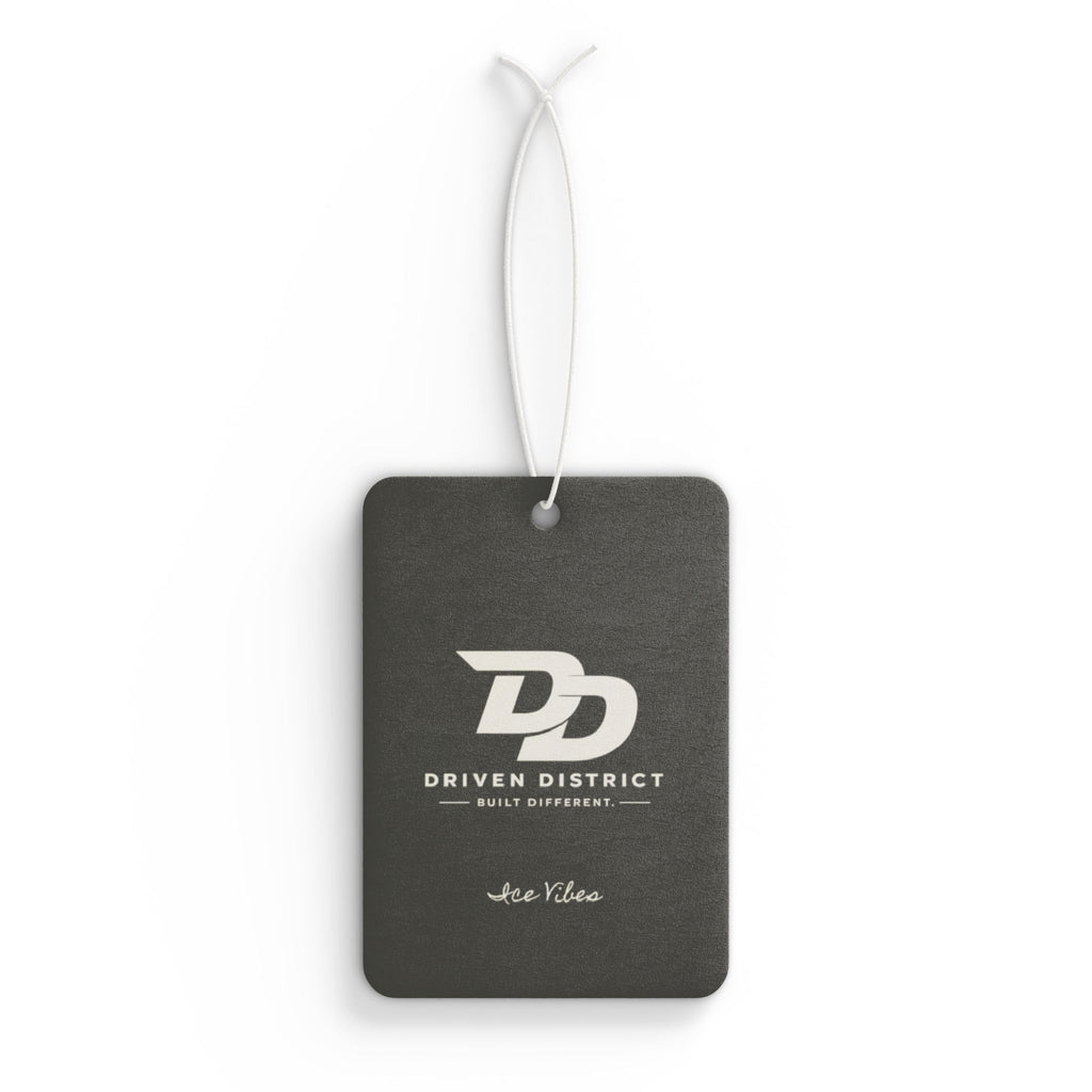 "Driven District" Car Air Freshener | Ice Vibes