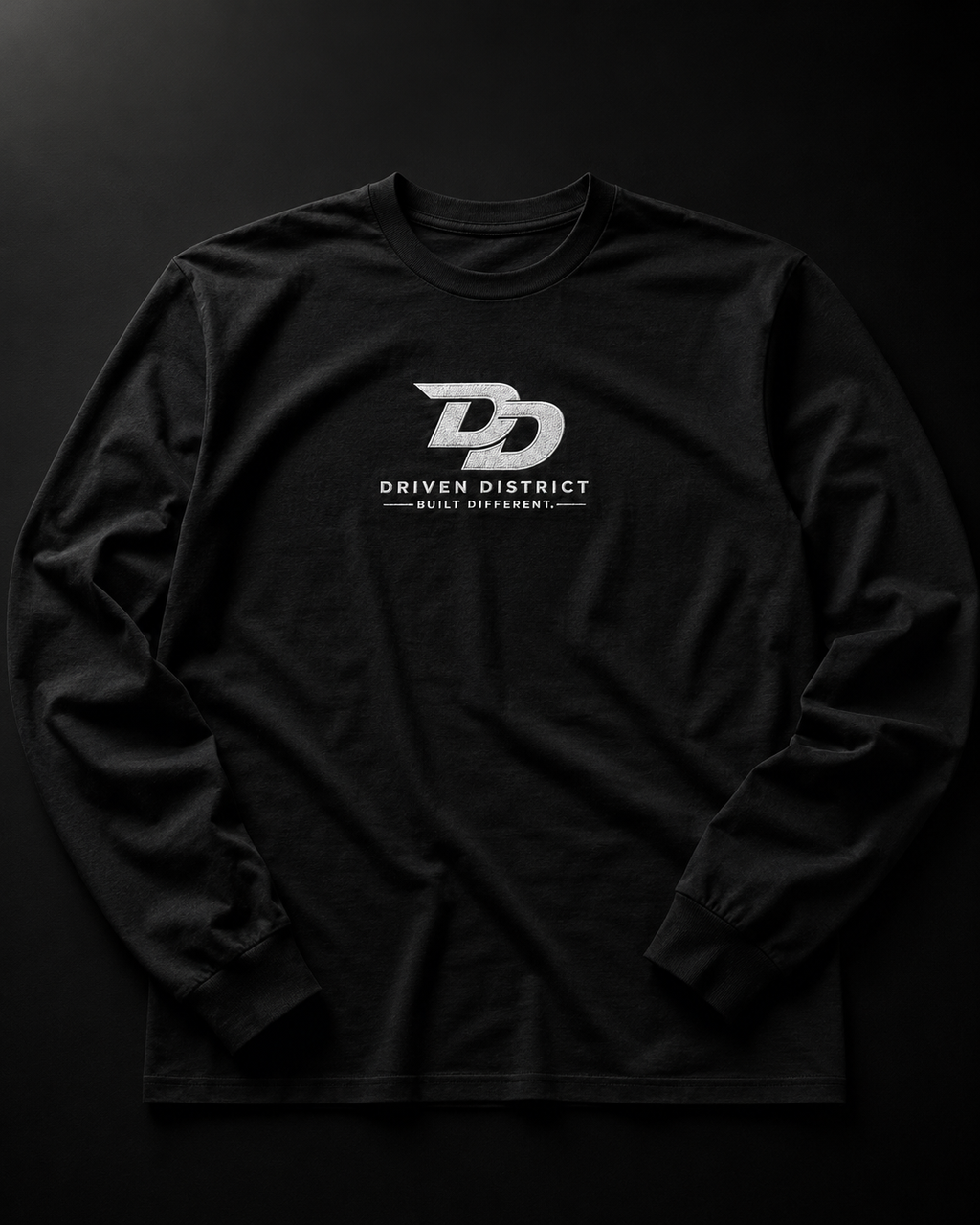 Black 'Built Different' Long Sleeve