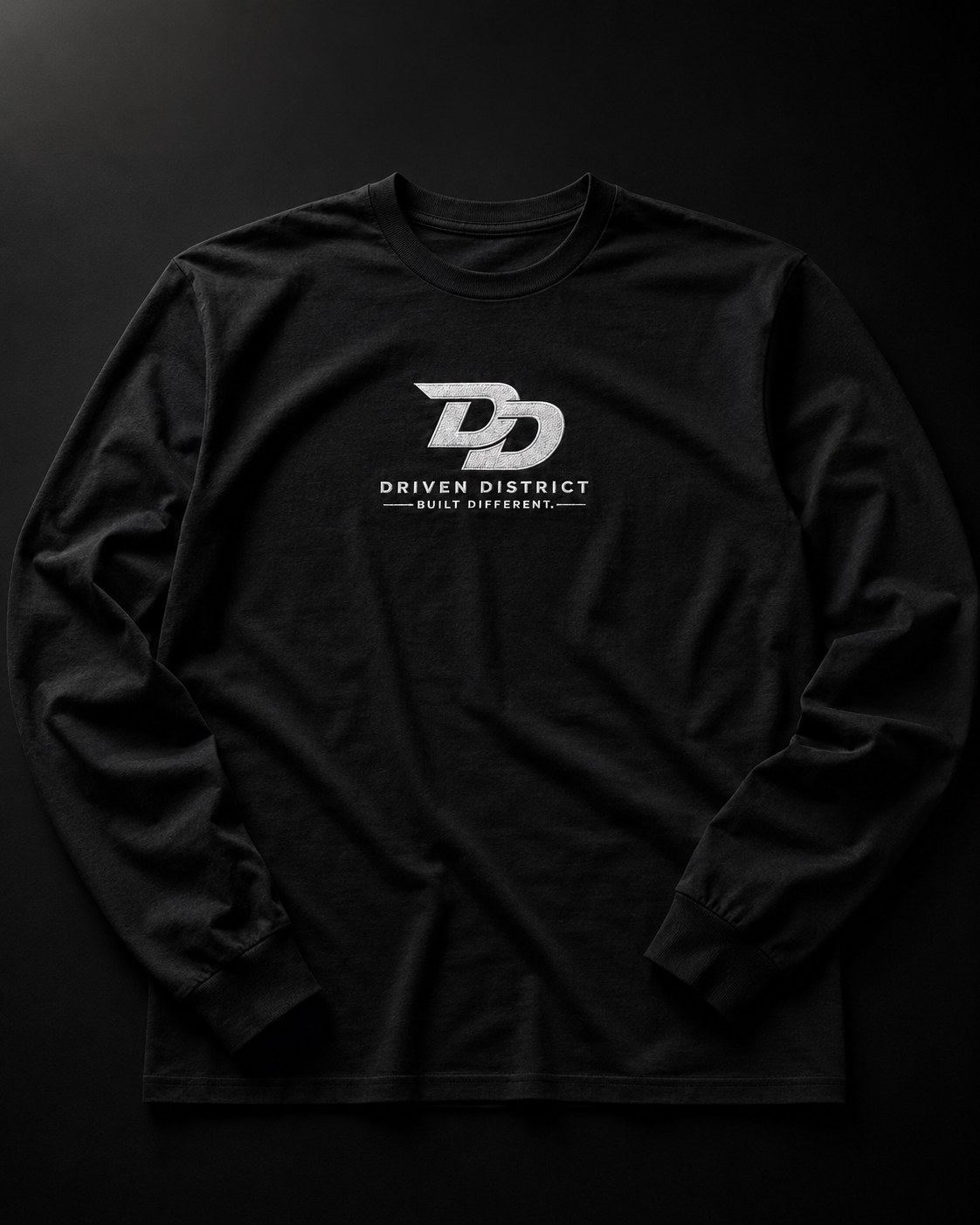 Black 'Built Different' Long Sleeve