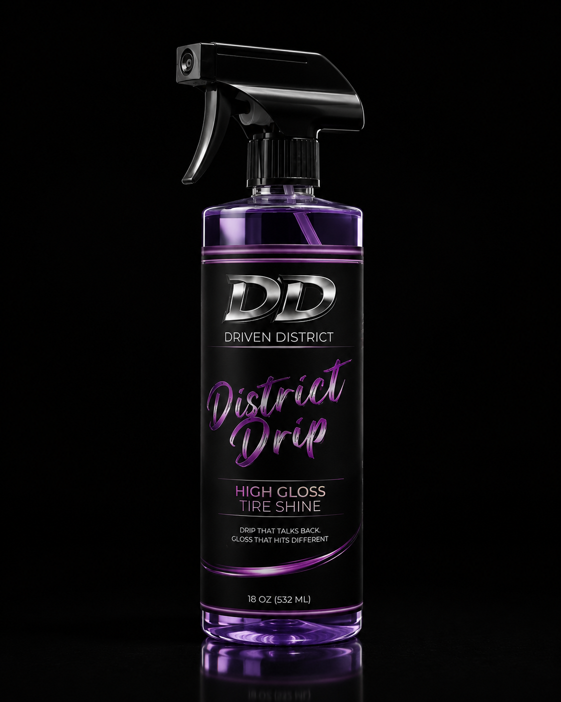 “District Drip” High Gloss Tire Shine
