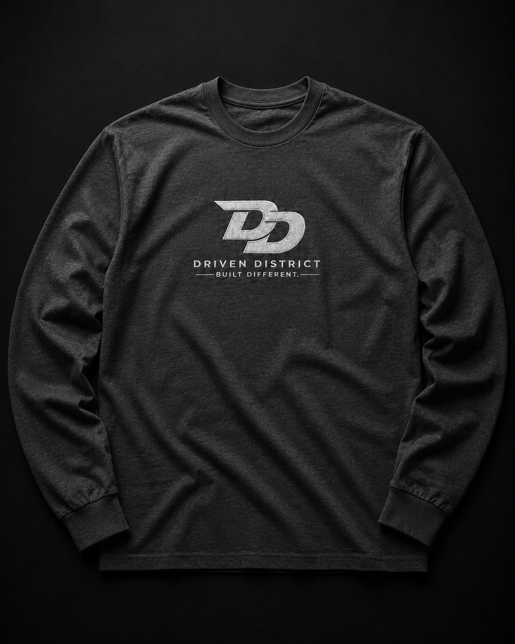 Grey 'Built Different" Long Sleeve