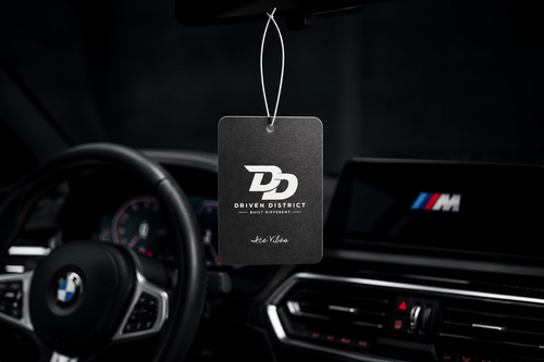 "Driven District" Car Air Freshener | Ice Vibes