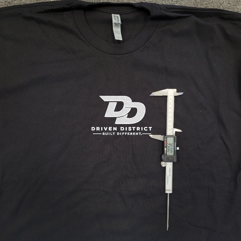 Black 'Built Different' Long Sleeve