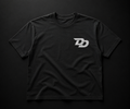Plain 'DD' Black Tee