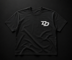 Plain 'DD' Black Tee